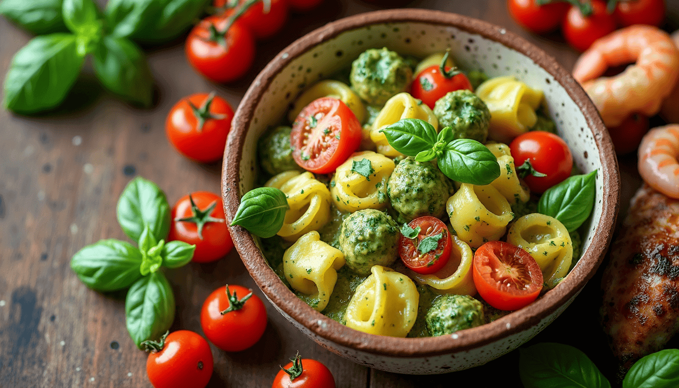 Tortellini pesto recipes